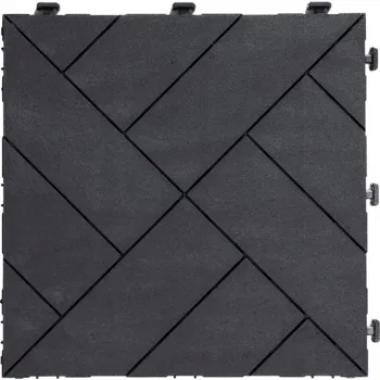 Gumová dlaždice ARISTA 30 x 30 cm, antracit