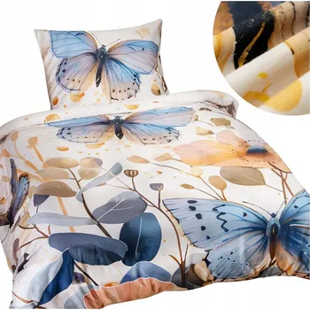 Povlečení Povlečení z bavlněného saténu 12410/140x200+1 povlak 70x80 SATYNLOVE PREMIUM