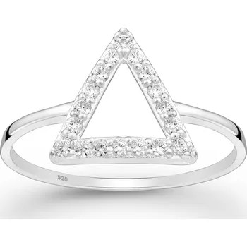 Prsten Prsten Triangl stříbro 925 Velikost: 8 - 1,8 cm (EU 57 - 58) 2326/8