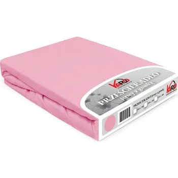 Prostěradlo Prostěradlo jersey s gumou 220x200 světle růžové Constance KARO