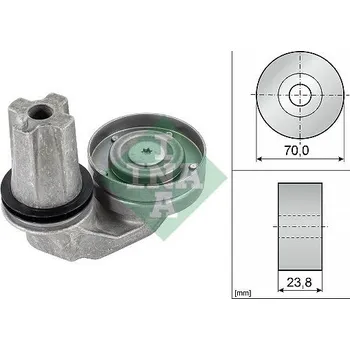 Napínák, žebrovaný klínový řemen Schaeffler INA 534 0635 10