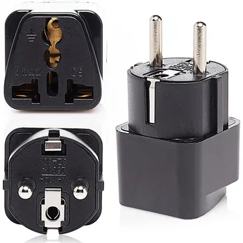 SÍŤOVÝ ADAPTÉR CESTOVNÍ ZÁSUVKA EU DO ČÍNY 2000W TECHREBAL