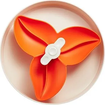 PetDreamHouse zpomalovací miska Spin Bougainvillea – oranžová