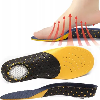 Vložka do bot Gelové Ortopedické Vložky do Bot Proti Pocení na Patní Ostruhu Velikost 41-43