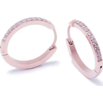 Náušnice Náušnice Zirconia rose gold 472