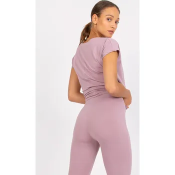 Dámské legíny Legíny AP-LG-A-002 BASIC FEEL GOOD Barva: Růžová - tmavě, Velikost: L