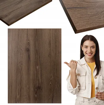 Jídelní stůl DESKA STOLOVÁ PRAVOÚHLÁ LAMINÁTOVÁ 180x95 cm DUB ČOKOLÁDOVÝ