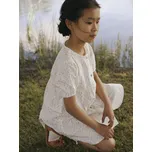 LIL' ATELIER DĚTSKÉ ŠATY LIL' ATELIER, HAILEY COCONUT MILK Velikost: 116