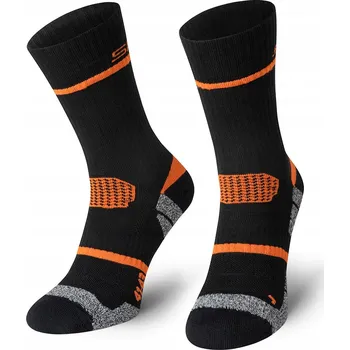 Pánské ponožky SPAIO Ponožky TREKKINGOVÉ 05 oranžové 41-43