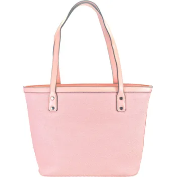 Kabelka Světle růžová kabelka přes rameno s texturou Heidy