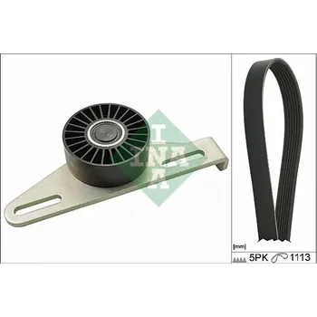 Sada žebrovaných klínových řemenů Schaeffler INA 529 0145 10