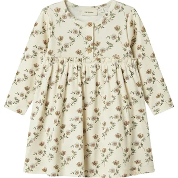 Kojenecké šaty LIL' ATELIER KOJENECKÉ ŠATIČKY LIL' ATELIER, GAVO ENS TURTLEDOVE FLOWERS Velikost: 68