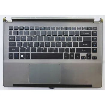 Náhradní klávesnice pro notebook Klávesnice s opěrkou zápěstí Acer Aspire V5-472 V5-473 V7-481 V7-482 US/PL