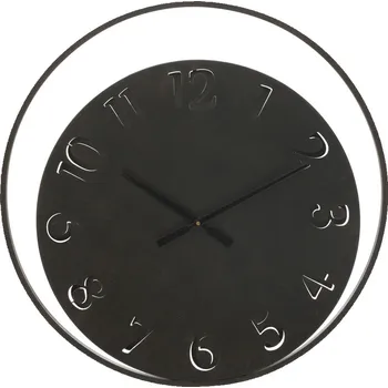 Hodiny Černé nástěnné hodiny Mauro Ferretti Circle, ⌀ 60 cm ID_1342283