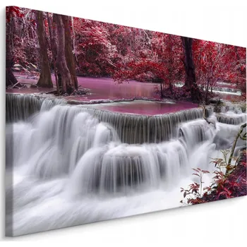 Obraz Obraz do Ložnice VODOPÁD v Thajsku 3D 30x20