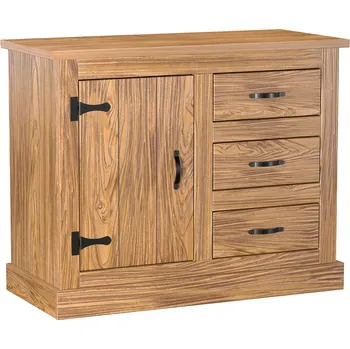 Komoda Komoda 1 dveře + 3 zásuvky EL DORADO dub antik