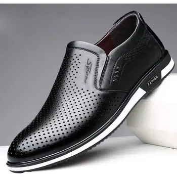 Pánské polobotky Pánské letní polobotky Velikost: 47, Barva (Varianta): Hollow černá