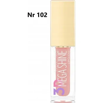 Lesk na rty Golden Rose Lesk na rty 3D Mega Shine 102