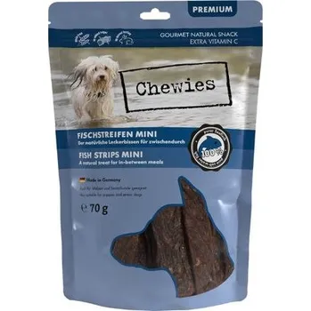 Pamlsek pro psa Chewies 100% rybí maso Mini 70 g