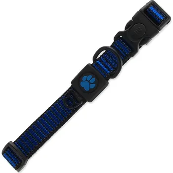 Obojek pro psa Obojek Active Dog Strong M modrý 2x34-49cm