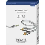 In-akustik Premium Audio Kabel 3,5 mm Klinke ? Cinch 1,5 m
