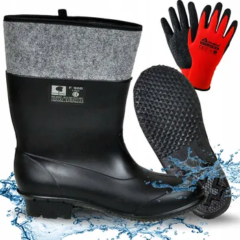 Pracovní obuv Pracovní gumáky Magros Polské Holínky Gumáky Gumofilce Gumiaki F/900 velikost 40