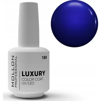 Přípravek na nehty 189. COBALT COUTURE - LUXURY hybridní UV/LED gel lak 8 ml MOLLON