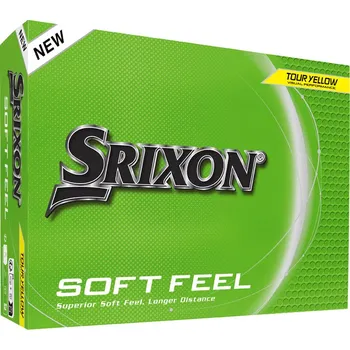 Golfový míček Srixon Srixon Soft Feel NEW golfové míčky YELLOW