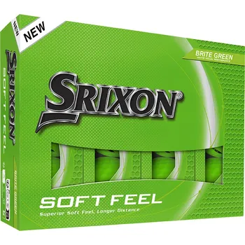 Golfový míček Srixon Srixon Soft Feel Brite NEW golfové míčky GREEN