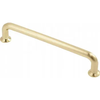 Nábytkové kování Nábytková úchytka GTV zlatý lesk 21,20 cm 192 mm