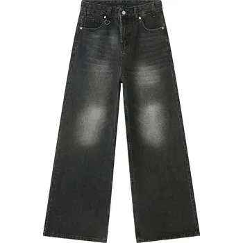 Volné Baggy džíny Barva: Grafitová, Velikost: XS