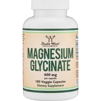 Fitness strava Double Wood Supplements Magnesium Glycinate 180 kapslí