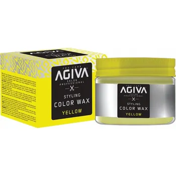 Stylingový přípravek Agiva Barvicí vosk na vlasy žlutý YELLOW 120 ml