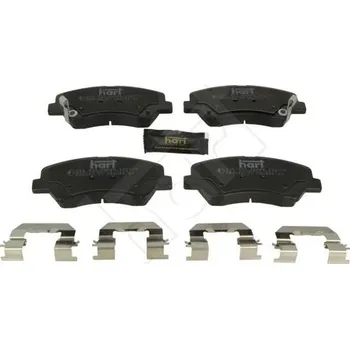 Brzdová destička Sada brzdových destiček, kotoučová brzda HART 256 943