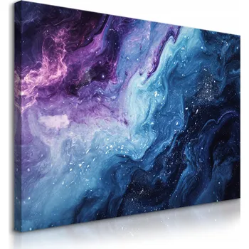 Obraz OBRAZ DO SALONU KOSMICKÝ MRAMOR ABSTRAKCE STYL GLAMOUR 90x60