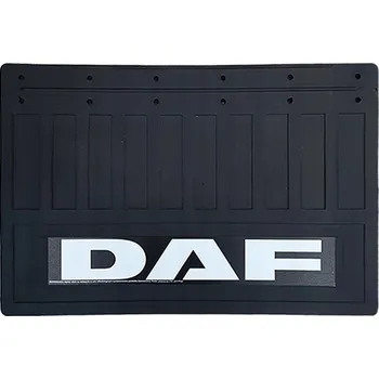 autokoberec Zástěrka blatníku DAF, gumová, S POTISKEM 60x40