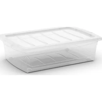 Úložný box Plastový úložný box s víkem 58,5x39x16 cm Spinning Box M – KIS ID_1738206