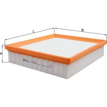 Vzduchový filtr Vzduchový filtr KNECHT LX 5083