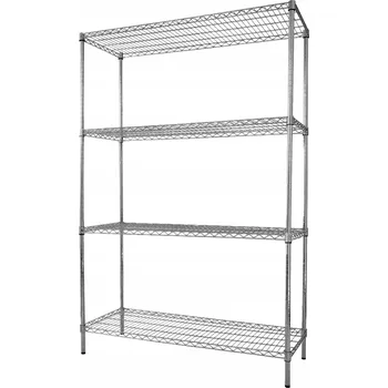 Dílenský regál SKLADOVÝ REGÁL 4-POLICOVÝ NASTAVITELNÝ 1050X450X1800 MM TECHNICA