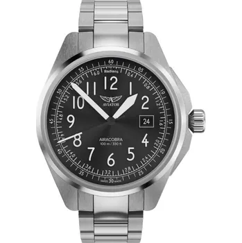 Hodinky Aviator Airacobra 43 V.1.38.0.322.5 - 30 dnů na vrácení zboží, Garance originality