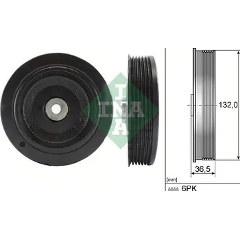 Řemenice, klikový hřídel INA 544 0007 10