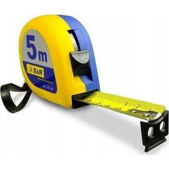 metr Svinovací metr S&R 5 m