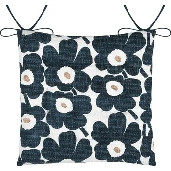 Podsedák STOF Sedák na židli s vázáním, EUGENIE, 38 x 38 cm, bavlněný