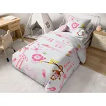Povlečení do postýlky z Renforcé bavlny ZOO růžové Rozměr povlečení: 45 x 65 cm | 90 x 140 cm