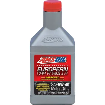 Motorový olej Motorový olej Amsoil European Car Formula Improved 5W-40, 946ml