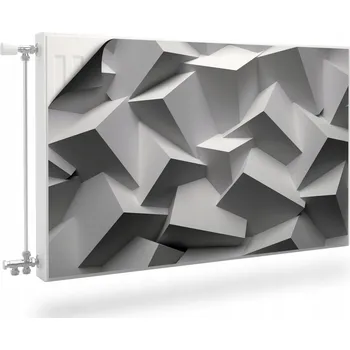 Obraz MAGNETICKÁ PODLOŽKA Abstraktní Bílé Pozadí 3D 80x60