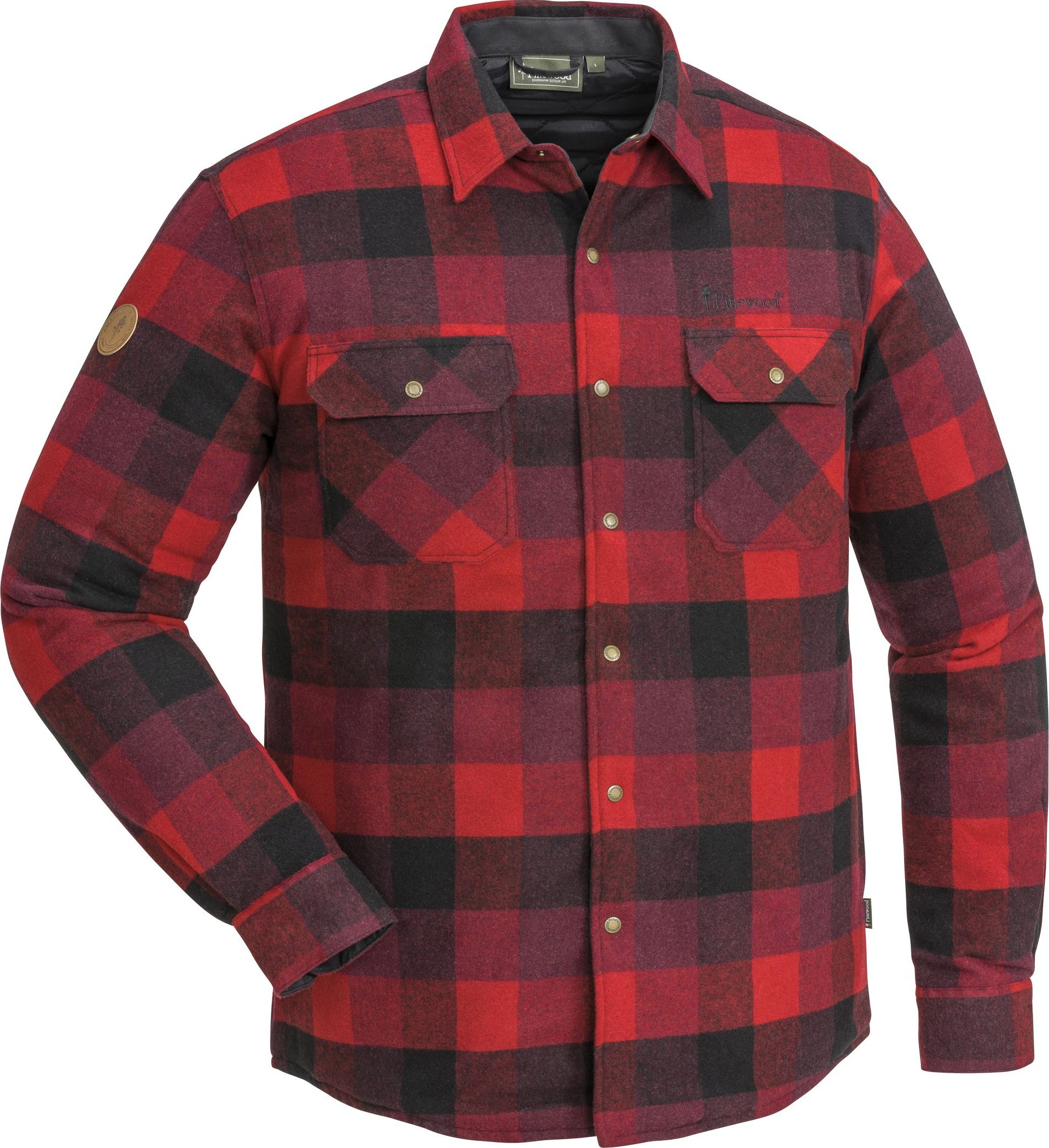 Pinewood Pánská lovecká košile Canada Classic 2.0 Velikost: XL Red/Black
