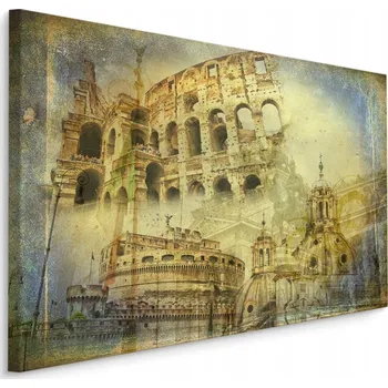 Obraz Obraz do obýváku vintage Řím architektura 40x30