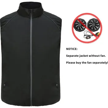 Pánská softshellová bunda Pánská sportovní vesta na zip Velikost: XL, Barva (Varianta): No fan