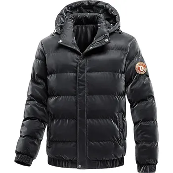 Pánský kabát Pánská zimní bunda ND809 Barva: Černá, Velikost: M